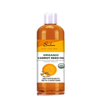 100% Pure USDA Organic Unrefined Cold Pressed Carrot Seed Oil (16 fl.oz)