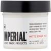 Imperial Barber Grade Products Matte Pomade Paste - Light-Medium Hold, Natural, No-Shine Finish, Non-Greasy, Add Volume - 2 oz view 1