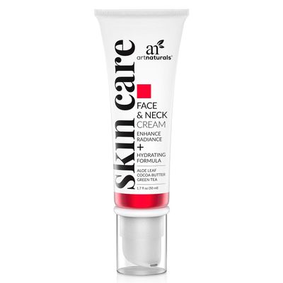 Artnaturals Face & Neck Firming Cream - Anti Aging Moisturizer for Neck & Dcollet - For Tightening & Lifting Sagging Skin - Antiwrinkle, Reduces Fine Lines w/Vitamin C & Hylauronic Acid - 1.7 Fl