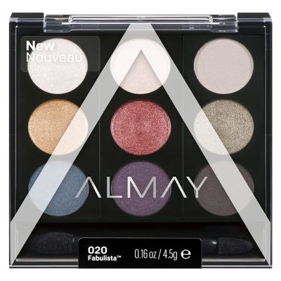 Almay Palette Pops, Fabulista, 0.16 oz, eyeshadow palette,Powder