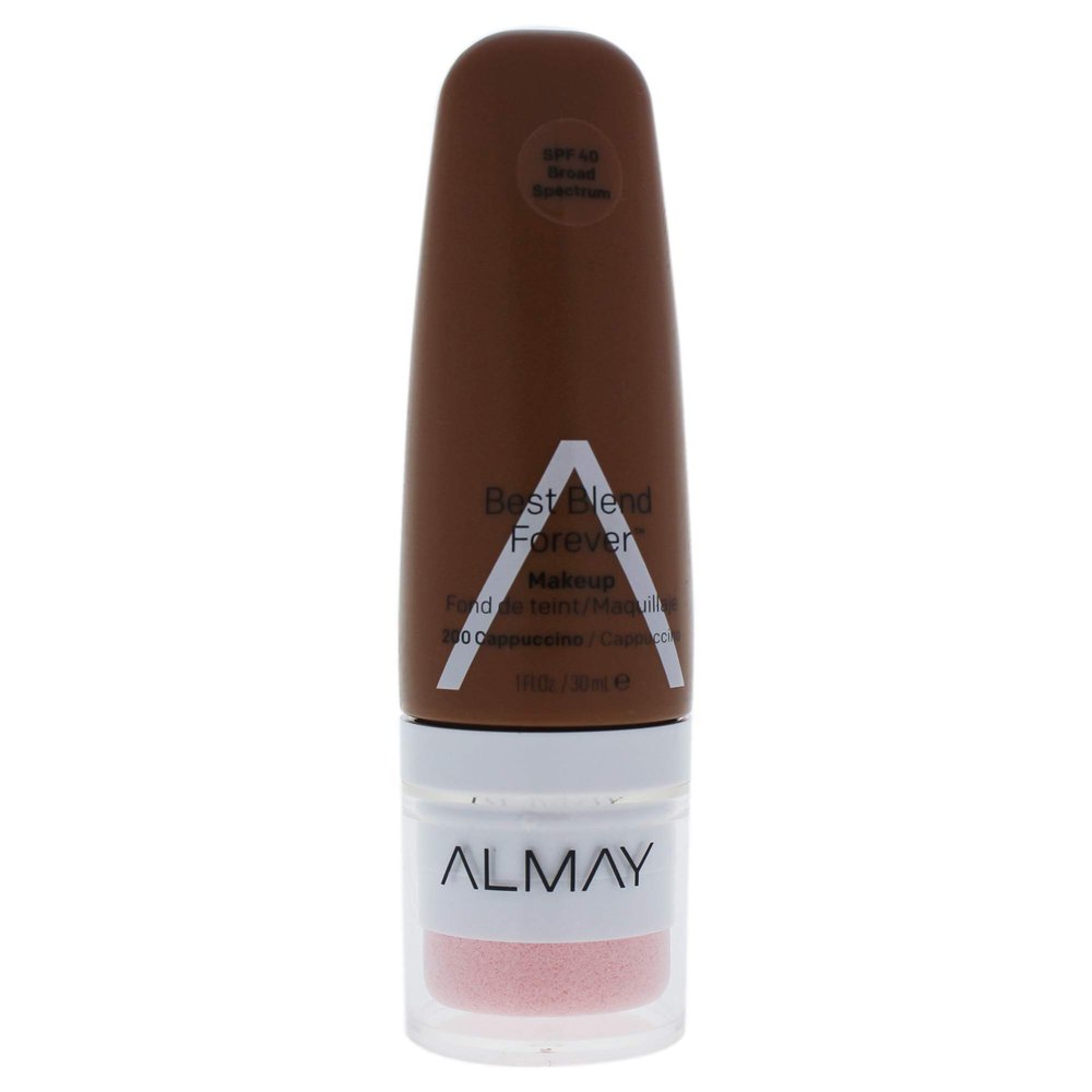 Almay Best Blend Forever Foundation, Cappuccino, 1 fl. oz., SPF 40 Broad Spectrum