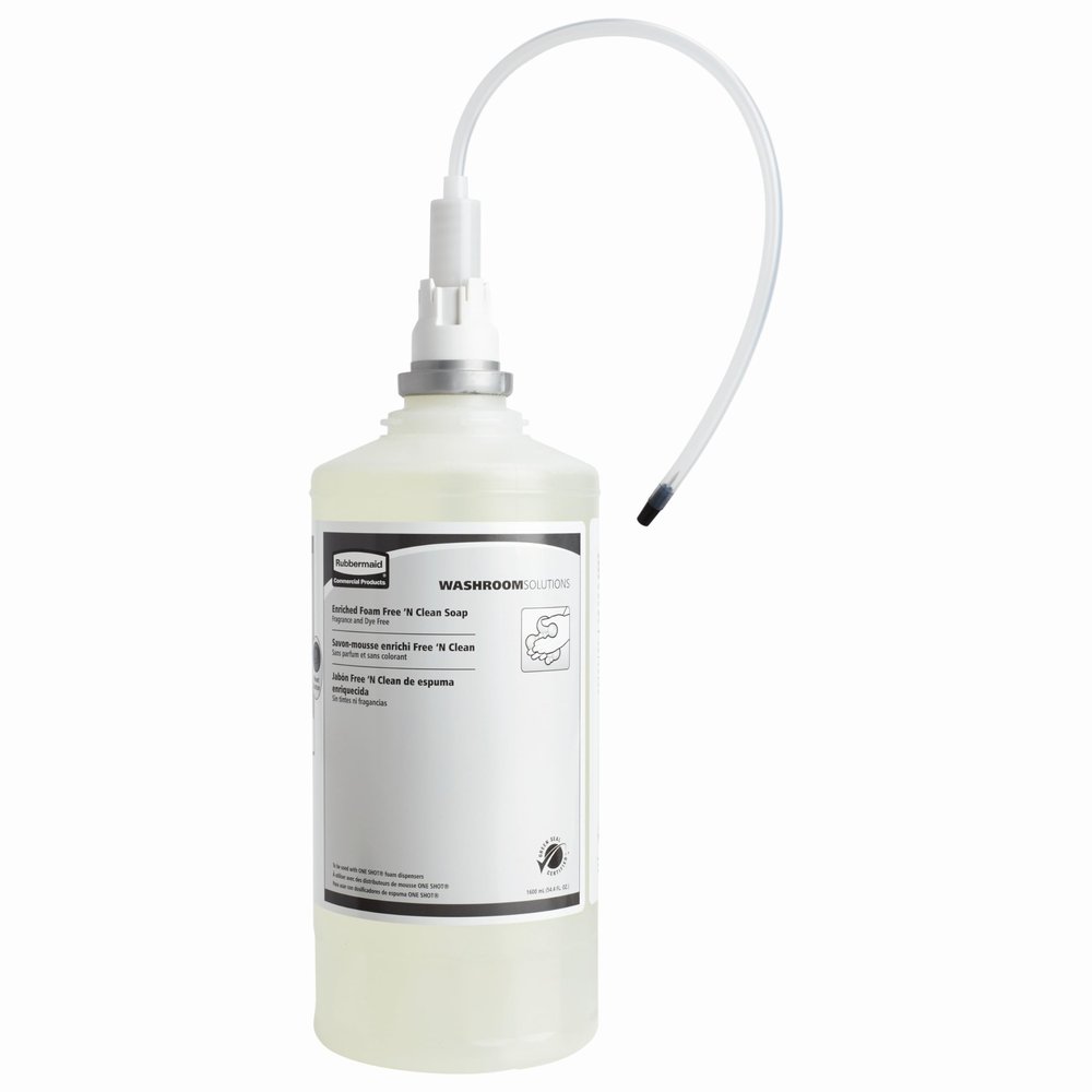 Rubbermaid Commercial Products OneShot Dye-Free Foam Soap Refill 1600mL