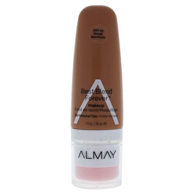Almay Best Blend Forever Foundation, Natural Tan, 1 fl. oz., SPF 40 Broad Spectrum
