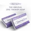 DermaZinc Therapy Soap, Zinc Soap for Skin, Skin Disorder Relief for Psoriasis, Dermatitis, Eczema, and Other Condition Symptoms (Pack of 3) view 3