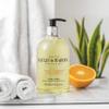 Baylis & Harding Liquid Hand Soap Wash with Dispenser, Sweet Mandarin & Grapefruit, 16.9oz/500ml (3-Pack) view 4