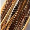 4"-6" Beautiful Natural Mix Feather Hair Extension Made of Salon Quality Feathers view 1
