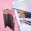 Jessup 15Pcs Professional Makeup Brushes Set Make up Brush Tools kit Eye Liner Shader Wood Handle Natural-synthetic Hair Brushes Pearl Black/Rose Gold T157 view 2