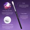 Jessup Eye Makeup Brushes Set Professional 15pcs with Eyeshadow Blending Concealer Eyebrow Eyliner Brush (Pearl Black/Silver) view 3