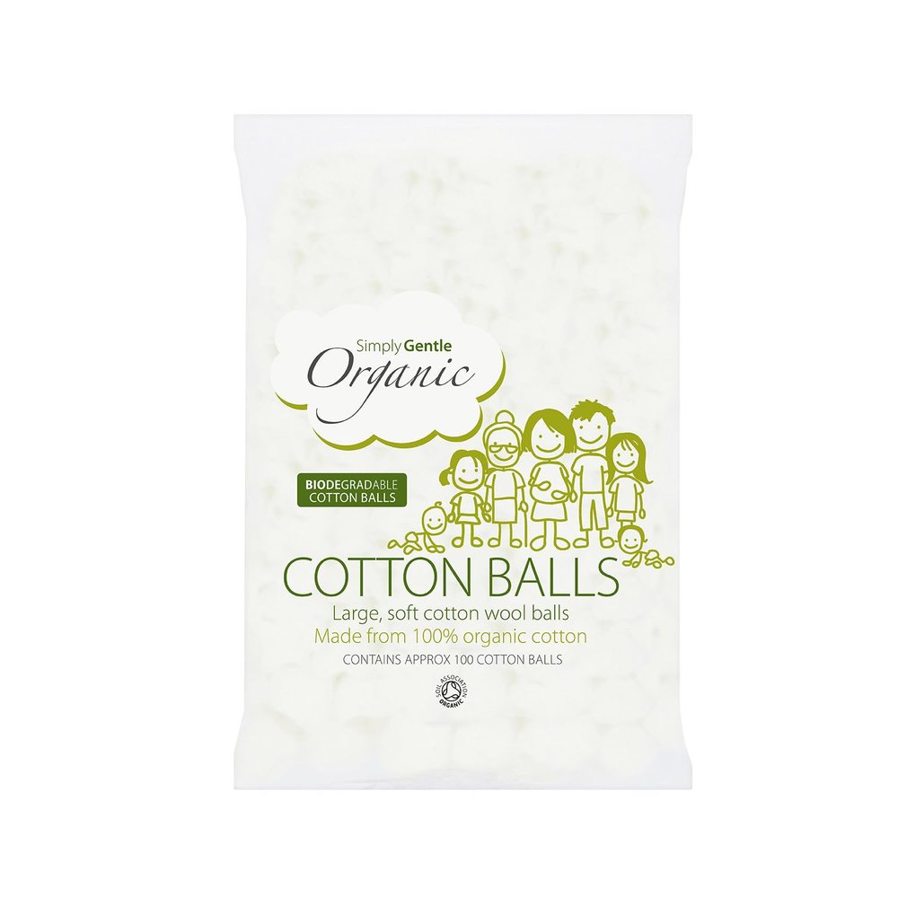 Simply Gentle Organic Cotton - Pack of 100 Balls