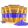 17.5 Oz Charmonic Hard Body Hair Removal Wax Beads, European Lavender Depilatory Wax for Women and Men (500g/1.1 lb) view 1