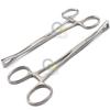 G.S Body Piercing Pennington Forceps Slotted & UNSLOTTED 6" Stainless Steel Septum Ear Nose Tongue Lip Eyebrow view 1