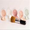 5 pc SET (WARM Neutral Shade-Most Popular) WITH BRUSH Mineral Makeup Matte Foundation Kit Full Size Sheer Powder Bare Face Cover view 1