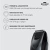 Panasonic Beard Trimmer for Men Cordless Precision Power, Hair Clipper with Comb Attachment and 19 Adjustable Settings, Washable, ER-SB40-K, 0.5-10mm lengths, 1 Pack view 2