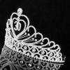 30-Year-Old 30 Years Old Birthday Party Austrian Rhinestone Crystal Tiara Crown With Hair Combs Headband Headpiece Queen Princess Celebration T815 Silver view 3