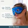 Cooling Eye Mask - Reusable Gel Eye Mask Cold Pack - Our Ice Eye Mask Soothes Puffy Eyes & Dark Circles - Relieve Your Headaches & Sinus Pain with Cold Eye Mask & Eye Gel Mask Therapy - Halos view 2
