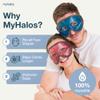 Cooling Eye Mask - Reusable Gel Eye Mask Cold Pack - Our Ice Eye Mask Soothes Puffy Eyes & Dark Circles - Relieve Your Headaches & Sinus Pain with Cold Eye Mask & Eye Gel Mask Therapy - Halos view 3