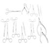 OdontoMed2011 SET 16 PIECES BODY EAR LIP FORCEPS PLIERS CLAMPS TOOLS ODM view 1