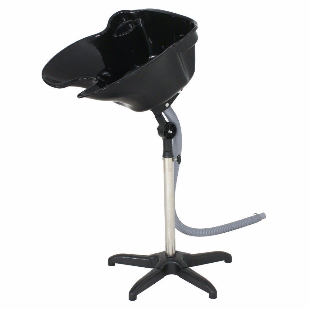 Portable Shampoo Bowl Deep Basin Height Adjustable Hair Wash Salon Treatment
