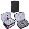 Teamoy Travel Makeup Brush Case(up to 8.8"), Professional Makeup Train Organizer Bag with Handle Strap for Makeup Brushes and Makeup Essentials-Medium, Black(No Accessories Included) view 1