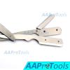 AAPROTOOLS PROFESSIONAL STRAIGHT EDGE RAZOR, DURABLE STAINLESS STEEL BLADE FOR CLOSE COMFORTABLE SHAVES, INCLUDES 20 BLADES A+ QUALITY view 4