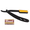 AAPROTOOLS STRAIGHT RAZOR - SHAVING KIT 100 SHARP RAZOR BLADES SINGLE FOR STRAIGHT EDGE RAZOR THAT BREAK IN 2 FROM 50 DOUBLE EDGE BLADES (100 SINGLE EDGE BLADES + STRAIGHT RAZOR) A+ QUALITY view 1