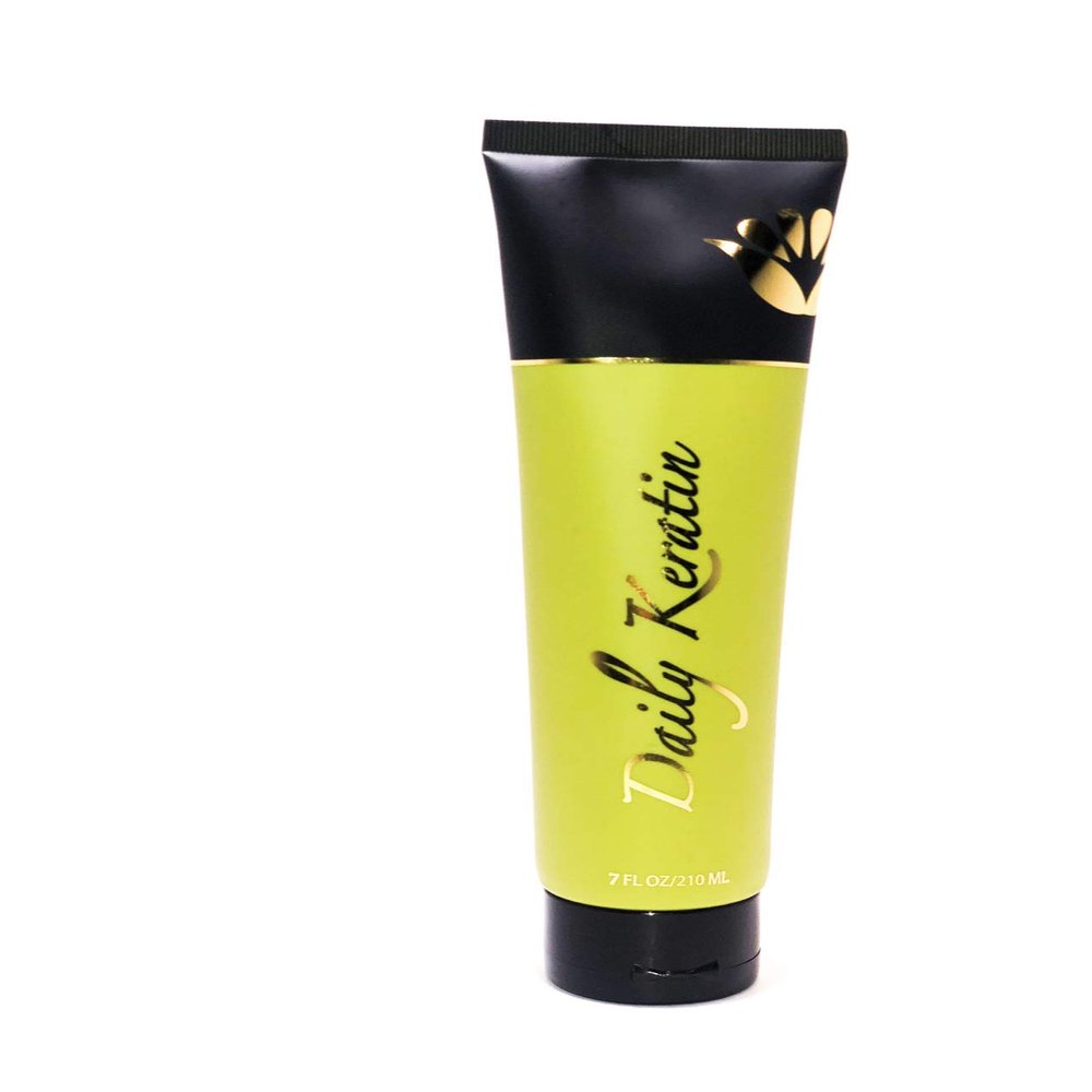 Keratin Express Daily Keratin 7 fl oz Fast Blowout- Frizz Control- Heat Protector- Repair Treatment