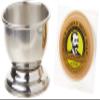 Colonel Ichabod Conk Stainless Steel Shave Cup view 2