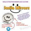 Trainers Warehouse Mini Round Smile Mirrors (10/Set) | A Reminder to Communicate Positive Energy Through Voice - Handy Mini-Mirror | 2.25 Inch Diameter Adhesive Backing view 4