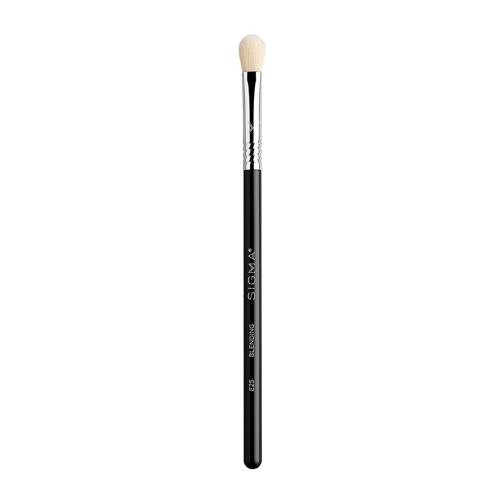 Sigma Beauty Professional E25 Eyeshadow Blending Brush  Professional Eyeshadow Brush for Seamless Eyeshadow Blending, Softens Dramatic Edges & Harsh Lines for a Well Blended Effect (1 Brush)