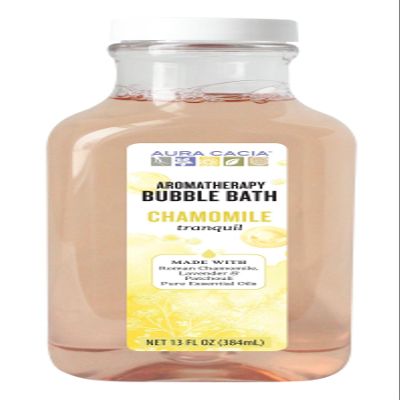 Aura Cacia Bubble Bath Relaxing Chamomile, 13 oz