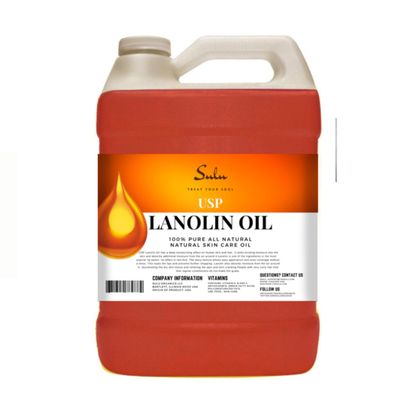SULU ORGANICS 100% Pure Natural UPS Lanolin Oil (24 oz)
