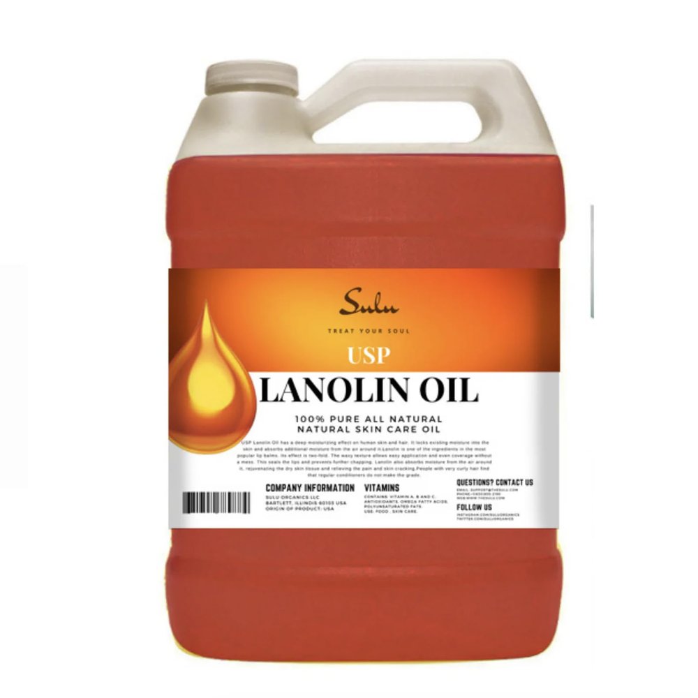 100% Pure Natural High Quality Lanolin Oil (7 lbs/112 oz)