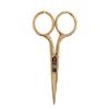 COSMETIC SCISSORS by Lavaa Beauty | Gold Stainless Stell Ultra-Fine Blades for Precise & Delicate use view 1