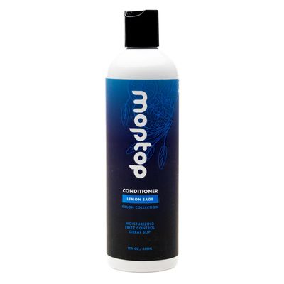 MopTop Salon Daily Conditioner Color Safe Salon Quality Hair Moisturizer to Restore Dry, Damaged Hair & Reduce Frizz, Sulfate & Paraben Free Hair Care for All Hair Types (Lemon Sage, 12oz)