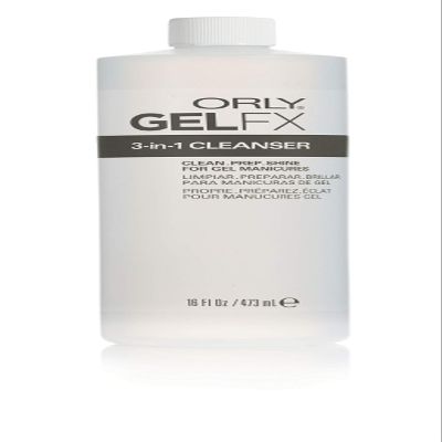 Orly Gel Fx 3-in-1 Cleanser, 16 Fluid Ounce