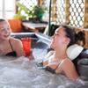 TRC Recreation Super Soft Cushioned Closed Cell Vinyl Coated Foam Pool, Spa, and Bath Head and Neck Pillow with Soft Cushioned Interior, Bronze view 3
