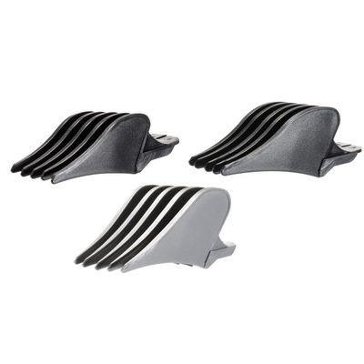 Miaco Size 10, 12 and 16 (1.25", 1.5" and 2") Clipper Guide Comb Set fits Wahl Clippers
