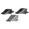 Miaco Size 10, 12 and 16 (1.25", 1.5" and 2") Clipper Guide Comb Set fits Wahl Clippers view 1