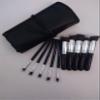 10pcs professional Kabuki brush set black view 1