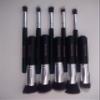 10pcs professional Kabuki brush set black view 2