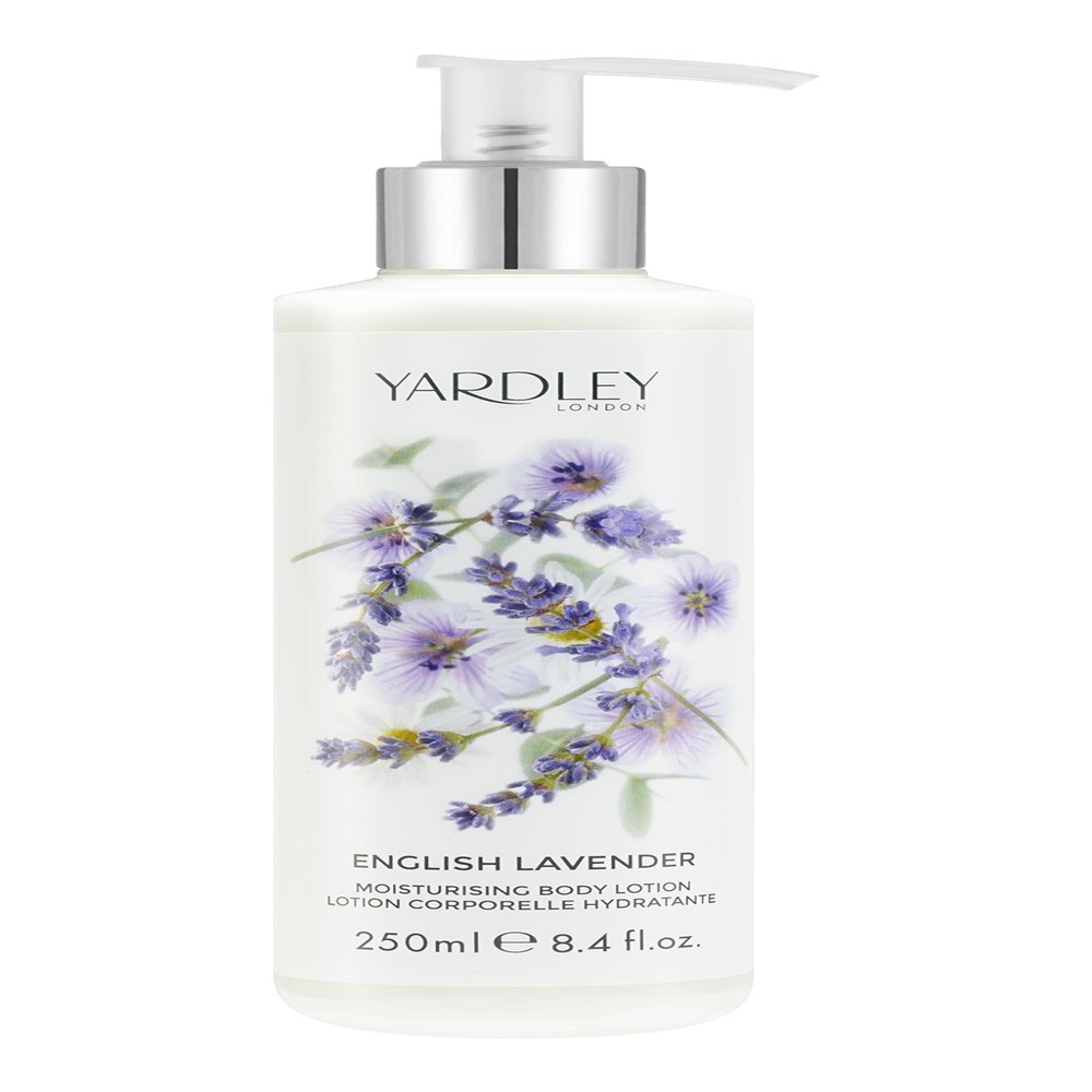 Yardley London Moisturising Body Lotion for Women, English Lavender, 8.4 Ounce