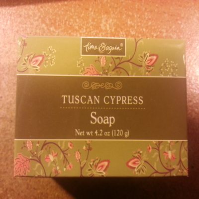 3 Pack Tuscan Cypress Soaps (Individually boxed)