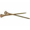 1PC Hand wood carved hair stick carved shawl pin view 2
