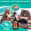 Caribbean Breeze SPF 4 Dark Tanning Oil Intensifier, Tanning Accelerator Outdoor with Mango Lime Fragnance, Rich in Anti Oxidants, Beta-Carotene, and Pomegranate Extracts, 8.5 oz (250 ml) view 4