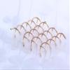 10Pcs Round Tips Spiral Bobby Hair Pins Spin Pin Hair Clip Twist Screw Hair Pins Bun Stick for DIY Hair Style Tool (Rose Gold) view 3