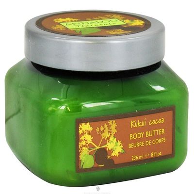 Andalou Naturals Nourishing Body Butter Kukui Cocoa - 8 fl oz - Pack of 4