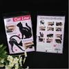 2 in 1 Cat Shape Eyeliner Stencil Eyeshadow Applicators Template Multifunction Eye liner & Eye Shadow Guide Template view 2