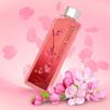 Deluxe Cherry Blossom Spa Basket - Home Spa Set with Bubble Bath, Bath Salts, Body Lotion, Bath Puff, and Rose Soaps in Wooden Curio view 2