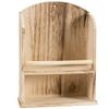 Deluxe Cherry Blossom Spa Basket - Home Spa Set with Bubble Bath, Bath Salts, Body Lotion, Bath Puff, and Rose Soaps in Wooden Curio view 3
