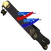 Professional Gold Quality Sharpening Strop Made of Cowhide Real Leather 3" Wide and 22" Long with 2 Professional Quality Old Fashion Titanium Straight Razors-541 view 2